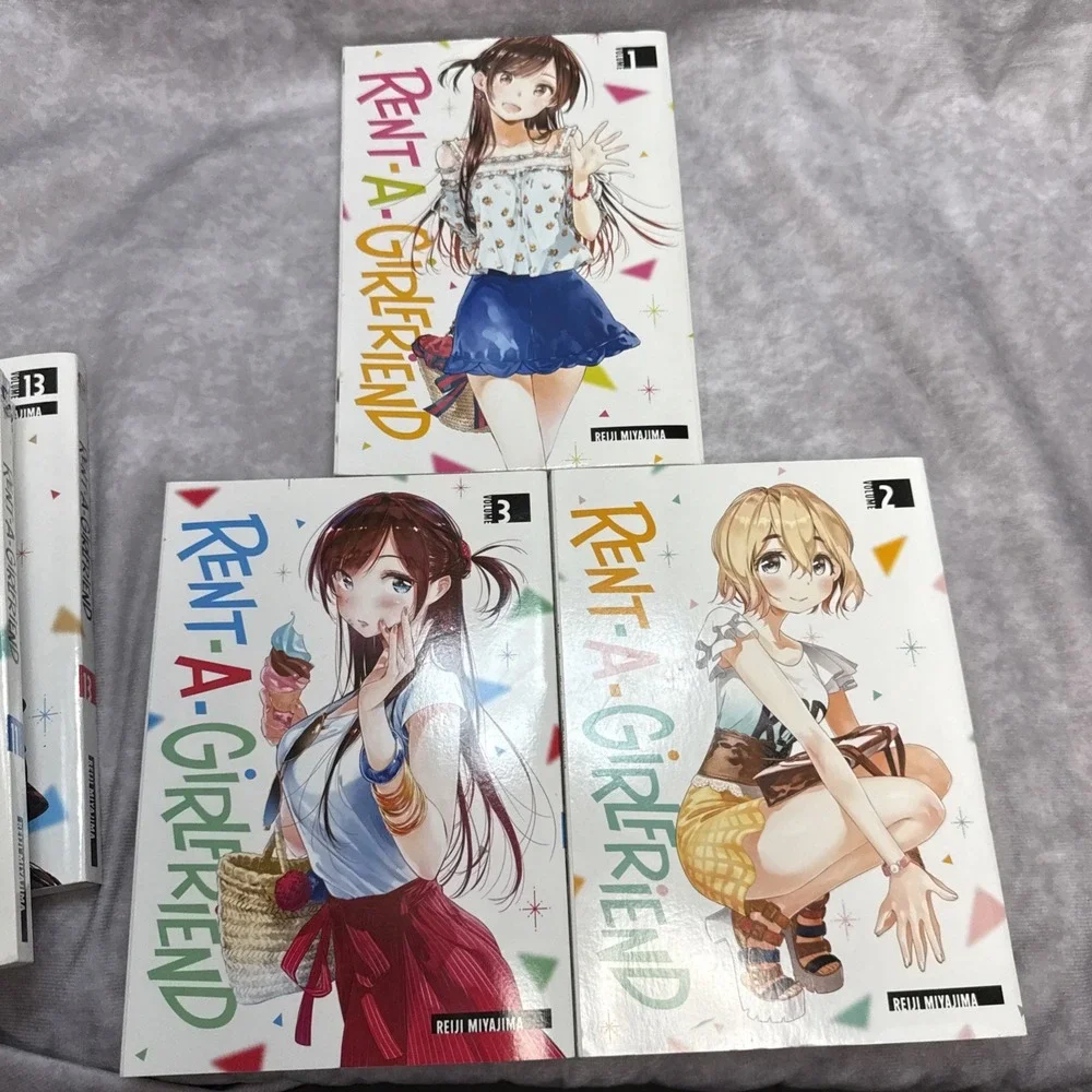 Rent-A-Girlfriend Manga English Volumes 1-13‎ Kodansha Comics Reiji Miyajima EUC